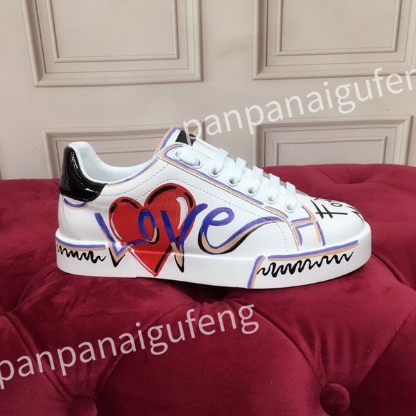 

2023 luxurys designer casual shoes calf leather sneaker fashion lady white flat platform runners trainers for mens shoe sneakers, Black