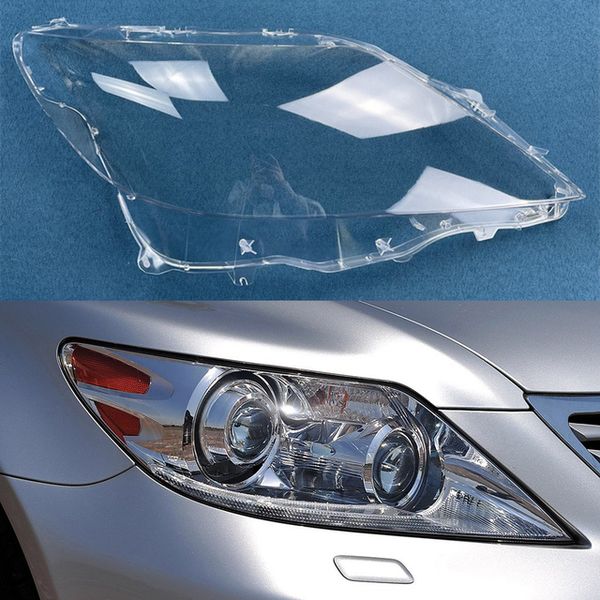 

headlamp caps for lexus ls ls600hl ls460l 2010-2012 headlight lens cover lampshade lampcover head lamp light glass shell