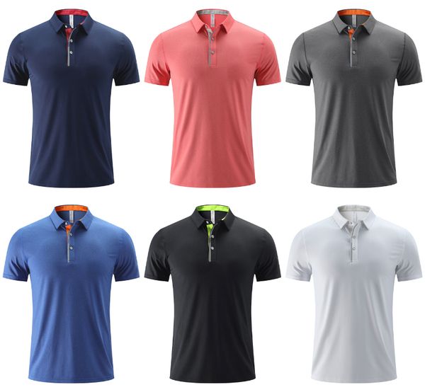 

ll-sy313 yoga outfit polo tshirts gym clothing exercise & fitness wear sportwear trainer shirts turn-down collar short sleeve elastic breat, White;black