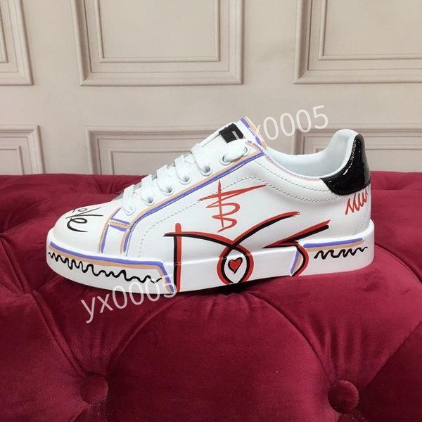

2023new men fashion sneaker casual shoes trainers dress shoes men women leather breathable open for change outdoor sports sneakers, Black