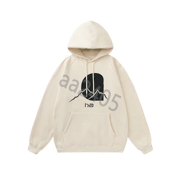 

2023 mens hoodies designer hoodie street hip hop cotton loose fit womens sweatshirt size s-xxl, Black