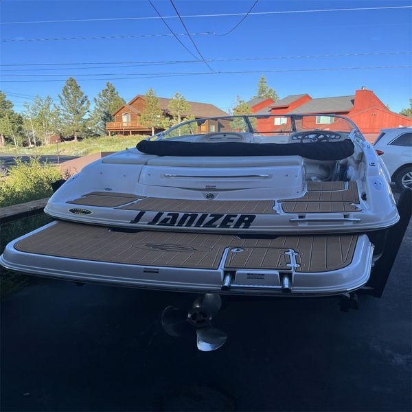 

2003-2007 chaparral 220 swim platform cockpit boat eva foam teak deck floor pad