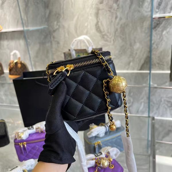 

wallets fashion women wallets leather letter retro chain designer women cross body bag shoulder bags classic pure color handbags change wall, Red;black