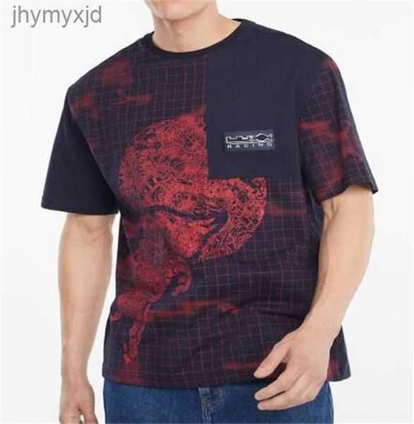 

f1 formula one t-shirt 2022 new verstappen round neck shirt with the same custom 7 l7le, White;black