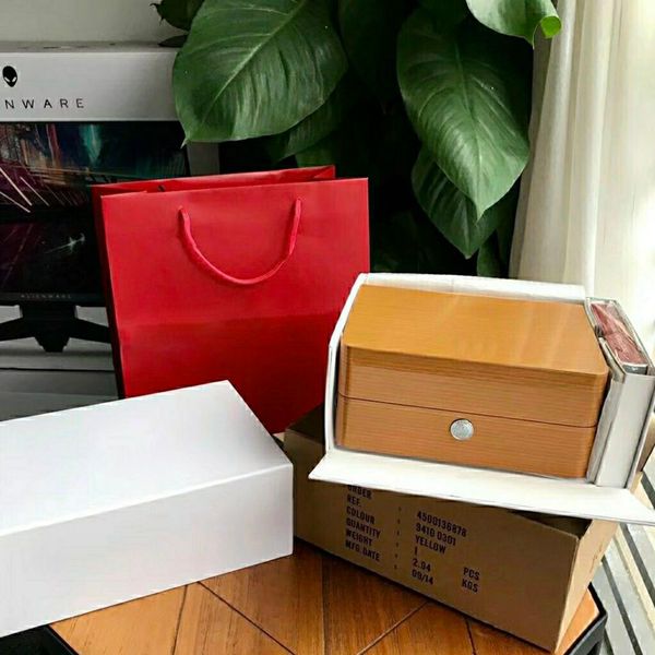 

men's seahorse watch case 600, 300, 150 diving watch high grade watch case with brown box body, red gift bag instructions, matching gif, Black;blue
