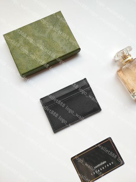 

2023 italy cardholder men double g card holders designer leather canvas luxury classic retro wallet mini bank card bag card holders 657588, Brown;gray