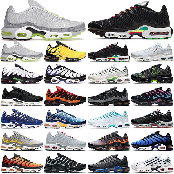 

wholesale tn plus running shoes tns mens womens triple black hyper jade university blue oreo wild prints sky psychic grape men women trainer