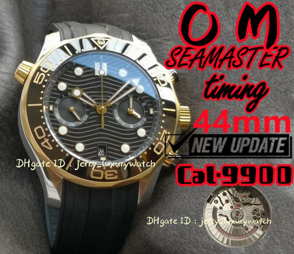 

om 210.22.44.51 luxury men's diving watch 600m diving 44mm. 9900 automatic mechanical timing movement, ceramic bezel, black ceramic,tap, Slivery;brown