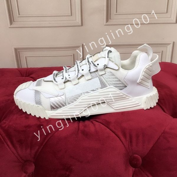 

2023 luxury shoes men's basketball shoes leather womens travel white shoes fashionable couple sports shoes platform, Black