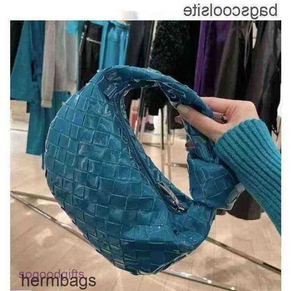 

handbag bag 2023 venetas bottege handbags designer jodies lacquer bags patent leather jelly colored knot women's weaving cloud 8siy wit