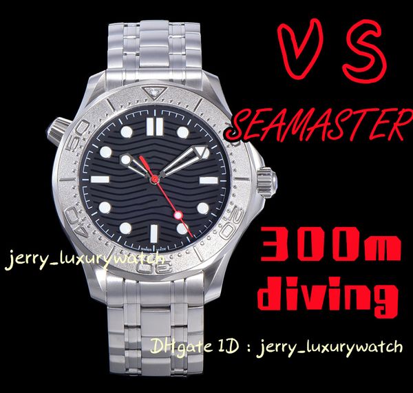 

vs luxury men's diving watch 300m diving all styles , 42mm. 8806 automatic mechanical movement, ceramic bezel, steel gary black 210.30., Slivery;brown