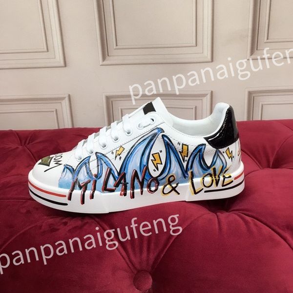 

2023 luxurys designer casual shoes calf leather sneaker fashion lady white flat platform runners trainers for mens shoe sneakers, Black