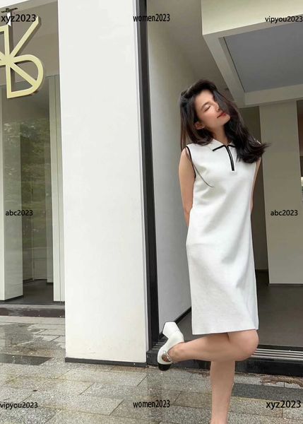 

women clothes girl skirt ladies dress spring hip wrap slim fit split knit tank dress new product sleeveless polo dress, Black;gray