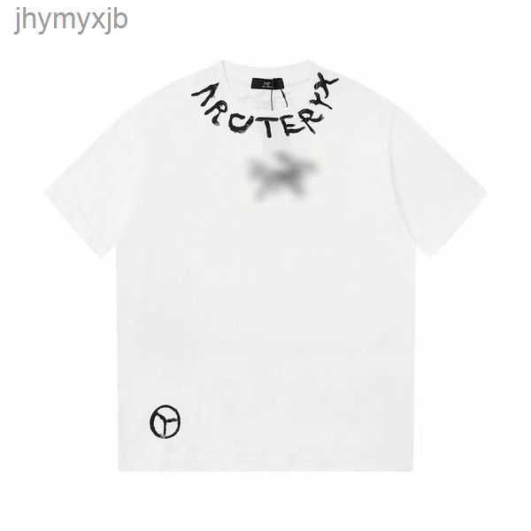 

men's t-shirts 2023 summer new cotton versatile short sleeve t-shirt trend ins loose white simple letter print 9 u8sz, White;black