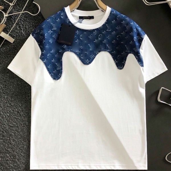 

2023 summer mens designer t shirt casual man womens tees with letters print short human made sell luxury men hip hop lovers clothes m-4xl, White;black