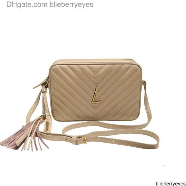 

yshoulder bags y camera bag quilted suede and smooth leather designer bags women shoulder leather tassel handbags genuine leathers lambskin