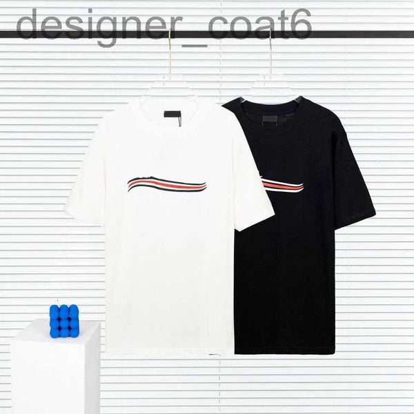 

men's t-shirts designermen's plus tees polos round t-shirt plus size neck embroidered and printed polar style summer wear with str, White;black