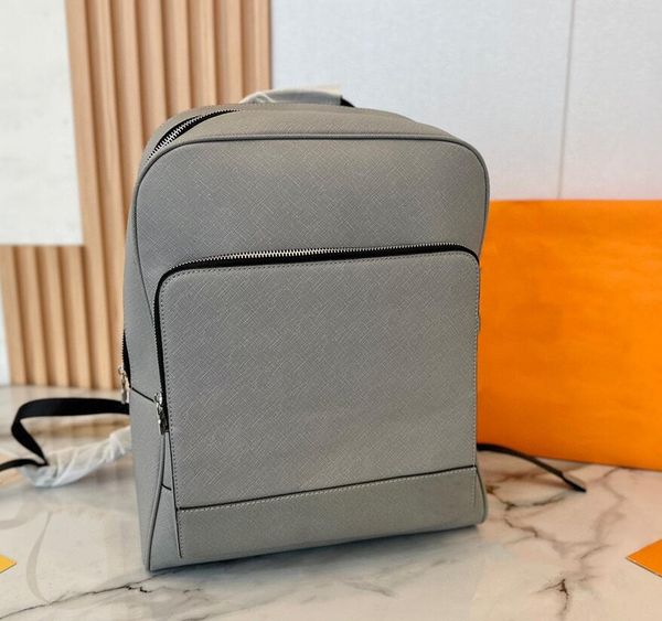 

designer bags men women multi pockets schoolbag leather backpack shoulder bags classic handbags back pack brown flowers sign metal zipper