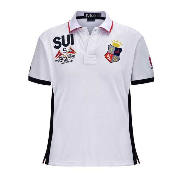 

summer men's polos pony shirt men short sleeve t new brand classic big horse solid plus size 5xl, White;black