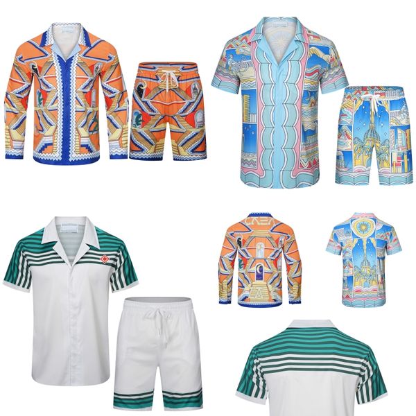 

holiday couple holiday suit casa fashion japanese new style design three body staircase street home stripe set men's and women's s, Gray