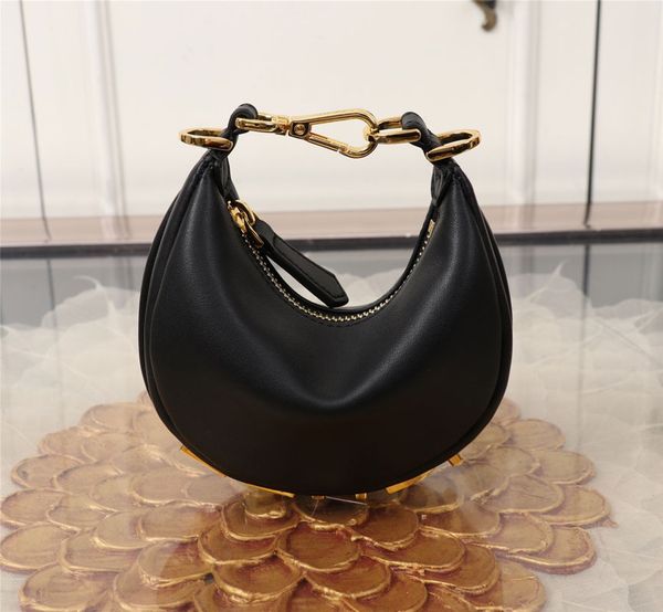 

2023 new luxury designer bag praphy hobo bags small crescent handbag women leather shoulder bag crossbody bags