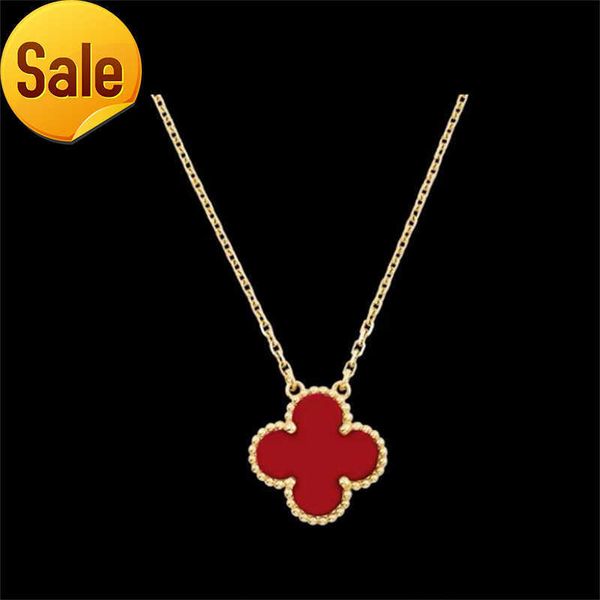

luxury design clover pendant necklace earring jewelry set for women gift, Silver