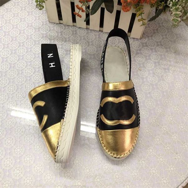 

dress shoes 2023 fashion channel women leather high heel letter logo party wedding tourism holiday casual flat shoes 08-001, Black