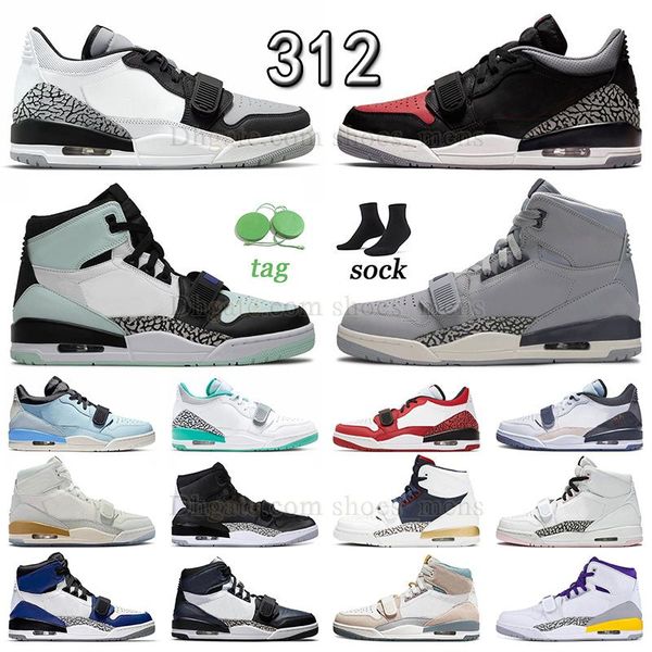 

luxury legacy 312 bred cement light smoke grey low light aqua igloo wolf grey high men women sneaker trainers 25th anniversary chicago red b