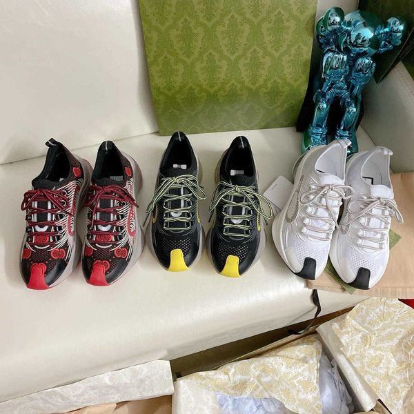 

mens tracksuits luxury brand running shoes jersey sneakers casual heightening men women floral sneaker couples fashion flat lightweight runn, Gray