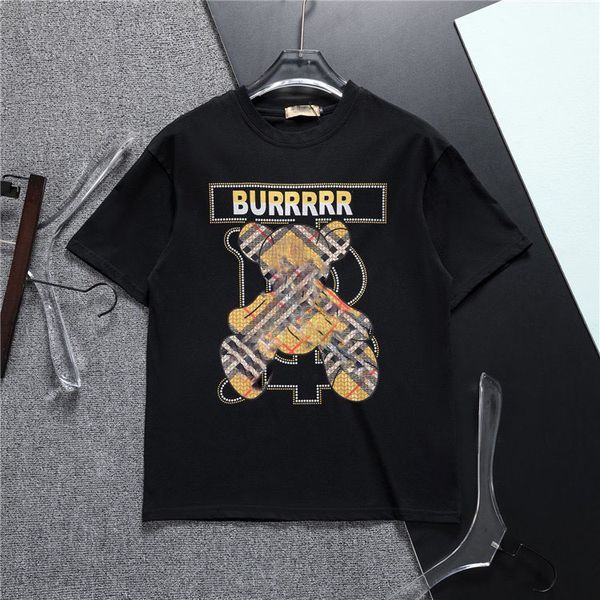 

summer mens t shirts women designers loose tees fashion brands mans polos casual shirt luxurys clothing street shorts sleeve clothes tshirt, White;black