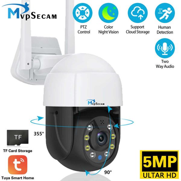 

board cameras mvpsecam ultra hd 5mp ptz camera ip outdoor wifi camera hd 5mp h265 wireless monitoring security cctv ai tracking p2p tuya app