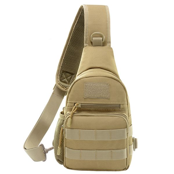 

external frame packs 2023 outdoor chest bag for men military tactical backpack molle pack hiking hunting fishing single shoulder 230427