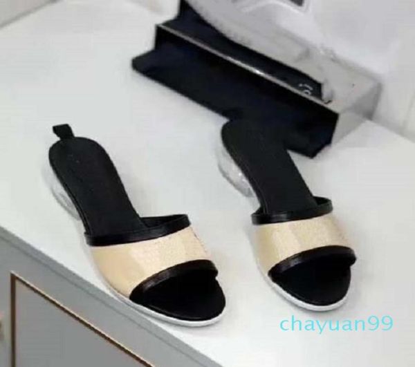 

2021 women slide sandals women shoes slide summer fashion wide flat thick sandals slipper flip flops shoe008 1595955915, Black
