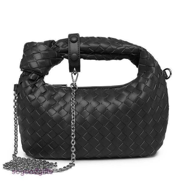 

mini bottegas bag jodie venetas knot bag chain woven 2023 new style dumpling ox horn jodiemini cloud hand 1 with logo mumi