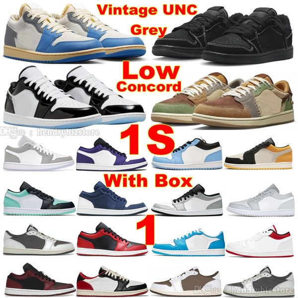 

1 low concord vintage unc grey basketball shoes black phanton fragment og mystic navy game reverse bred voodoo sneakers crimson hyper royal