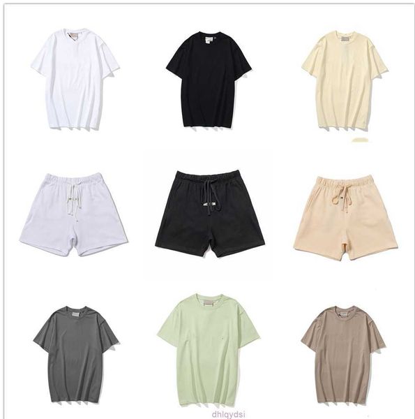 

mens cosigned letter reflective t shirt designer apparel fashion tees short sleeve suit street men s clothing tracksuit shorts leisure polos, White;black
