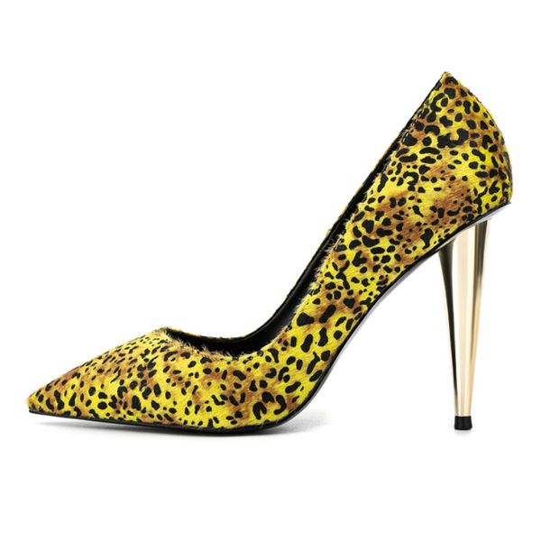 

big size 43 45 high heels pumps 2023 womens fashion pointed toe luxury designer leopard printed tapered heel womens shoes, Black