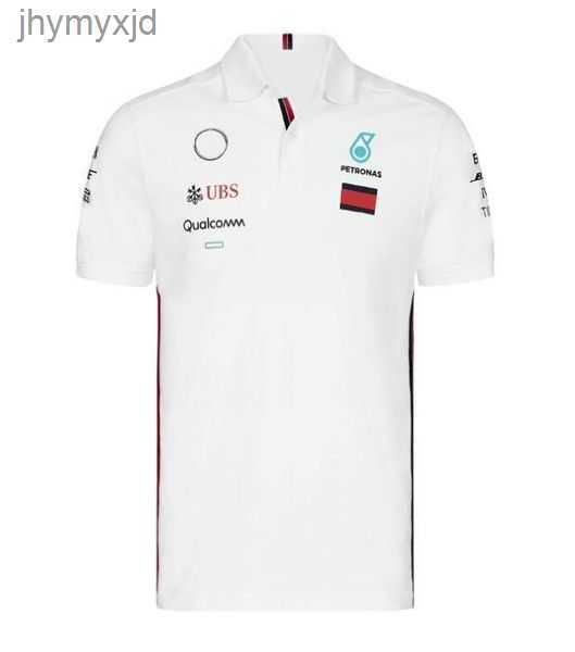 

summer f1 formula one short-sleeved t-shirt 2022 new outdoor polo clothing sweater jacket with the same custom 8 las7, White;black