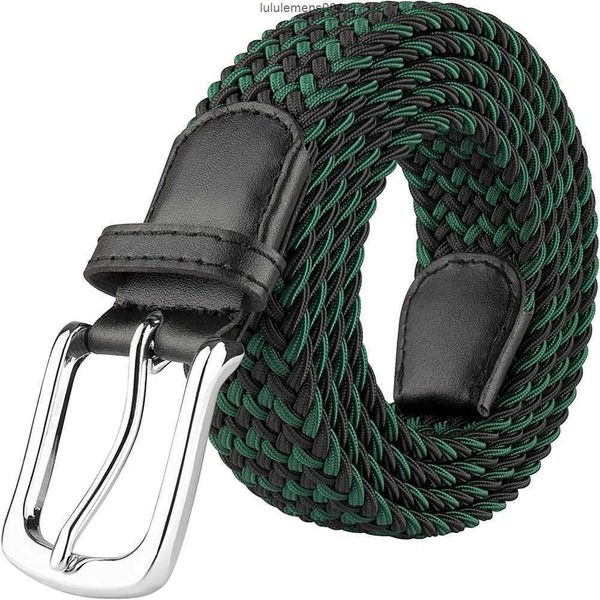 

belts jukmo elastic woven belt, belt in gift boxa6gn, Black;brown