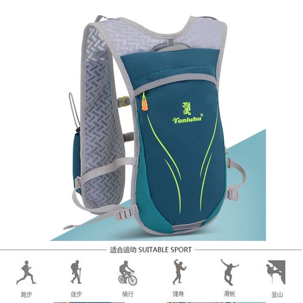 

external frame packs women mens cycling running backpack men women ultra light breathable cross country marathon water bag 230427