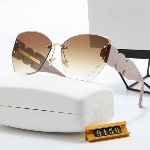 

designer round sunglasses for women men luxury sunglasses designer goggle beach sun glasses retro small frame luxury design uv400 with box, White;black