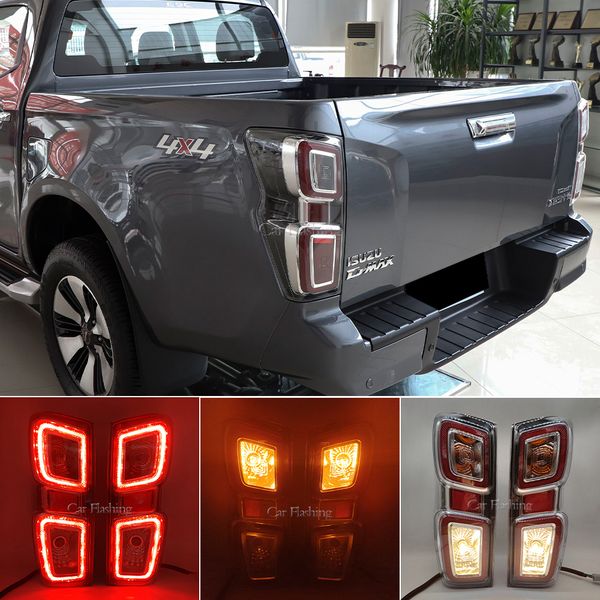 

tail light led turn signal light brake lamp sfog lamp tail lamp assembly for isuzu d-max dmax rg01 pickup ute 2020 2021 2022