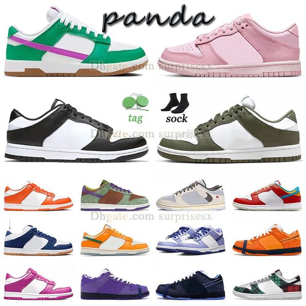 

new low run shoes men women panda triple pink medium olive why so sad chunky dunky dodger lobster freddy krueger sneakers strange love argon