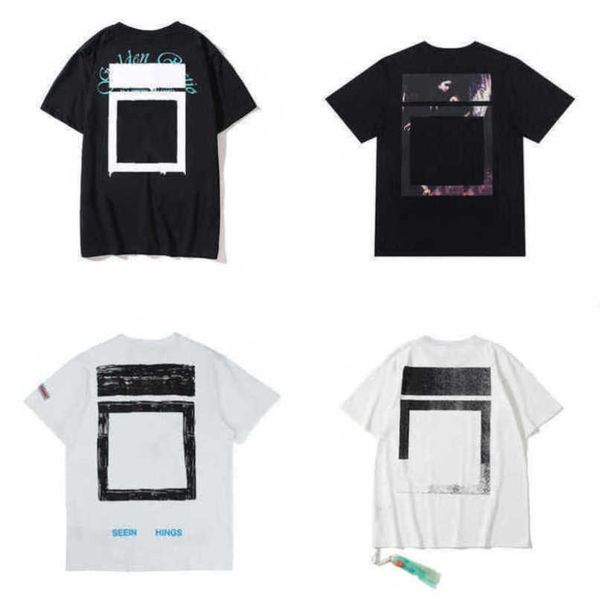 

classics luxury mens t shirt designer brand offers t-shirts casual summer tees women back arrow x print t-shirt sports tshirts short sleeve, White;black