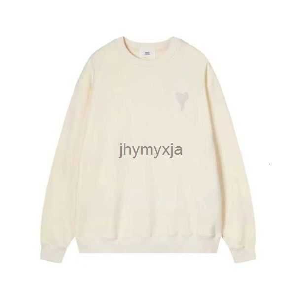 

hoodie male and female designers amis paris hooded highs quality sweater embroidered red love winter round neck jumper couple sweatshirts yt, White;black