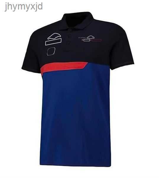 

f1 t-shirt short-sleeved lapel polo shirt 2022 casual team uniform formula 1 racing with the same style can be customized 5 dfpk, White;black