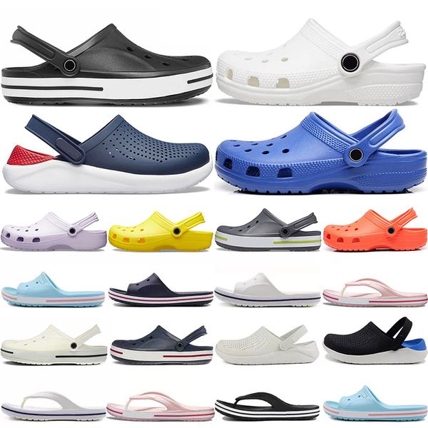 

designer slides sandals arizona boston men women slippers slip-on platform flat shoes mens clogs beach shoes outdoor indoor, Black