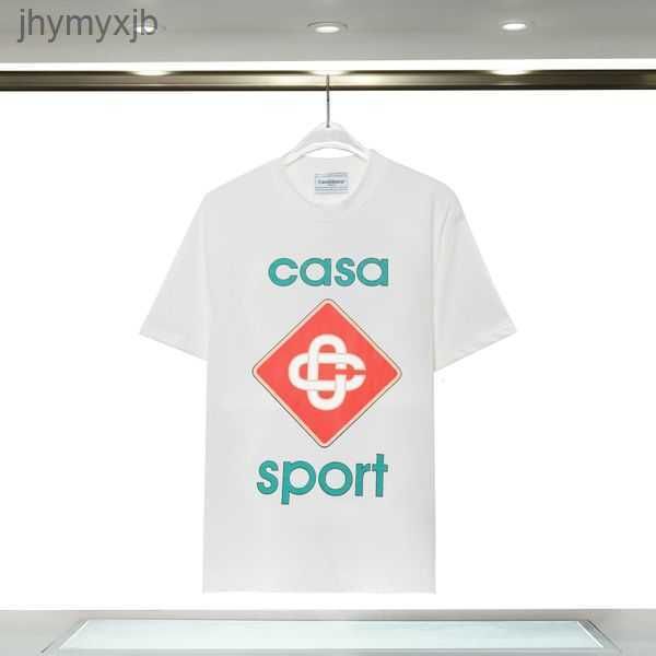 

casablanca t shir men designer shirs casablanc shir wear summer round neck swea absorbing shor sleeves oudoor breahable coon ees us size 4 x, White;black