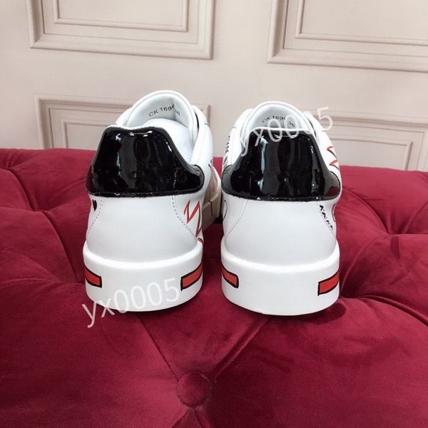 

2023new mens fashion sneaker casual shoes trainers dress shoes men womens leather breathable open for change outdoor sports sneakers, Black