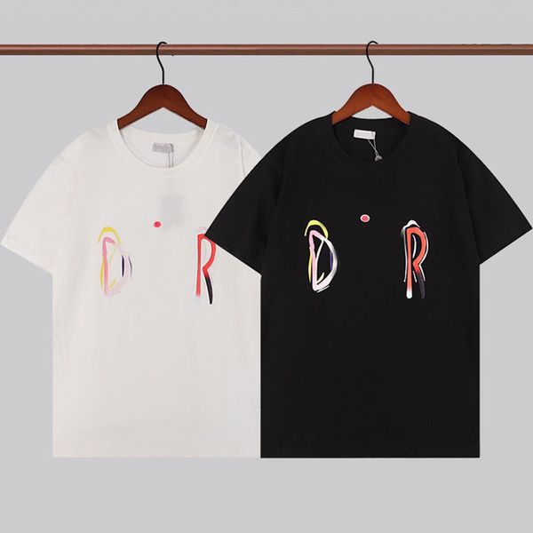 

men's t shirts shirt couple t-shirt print men's and women's luxury fashion sports top, Black;white